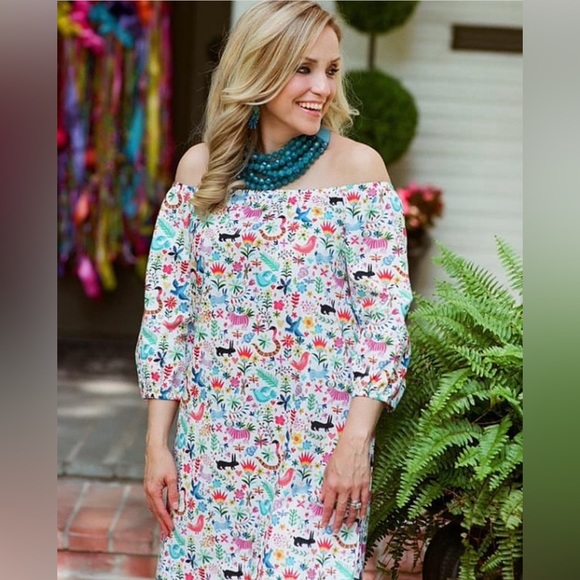 Coco + Jase Animal/Spring Dress - Picture 5 of 5